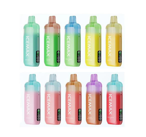 正品冰爆Icemax Ultra Freeze Taste 12000口超冰爽液晶显示屏一次性电子烟-多口味可选