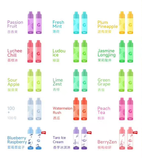 高维GOWIF CHILL 一次性电子烟18000口/双陶瓷 + CHILL CORE™ 冷却/16W大功率