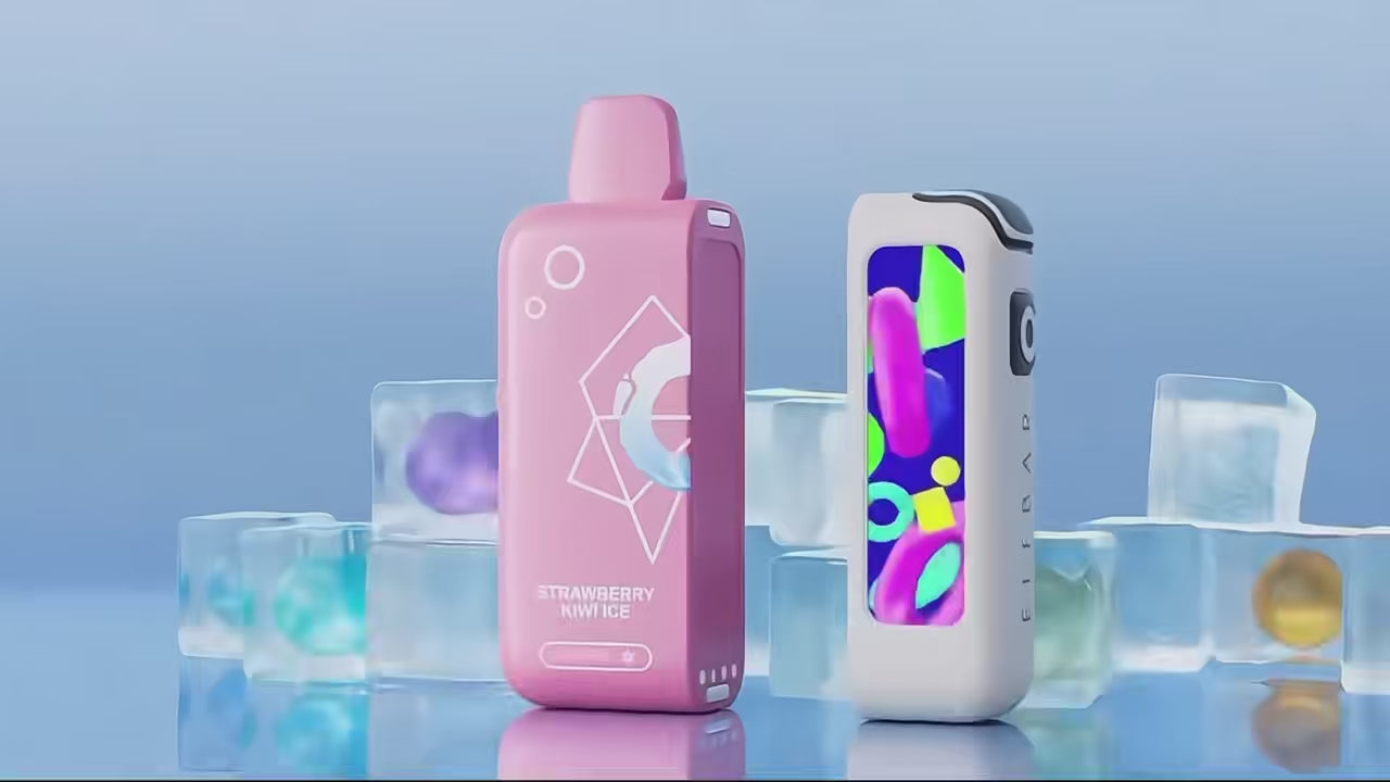 正品韩版ELFBAR JoinOne Icy Kit冰爽积木套装动画TFT液晶屏三挡可调冰度/功率经典时尚电子烟-多口味可选